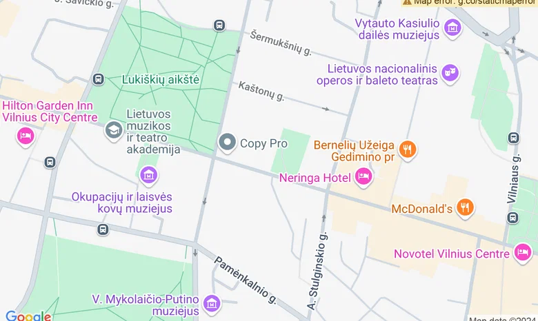 Žemaitės injekcija žemėlapis