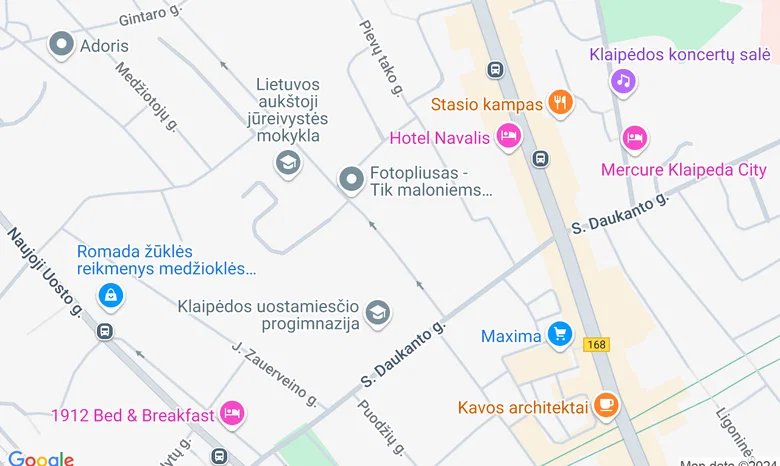 I. Kanto g. 8 žemėlapis