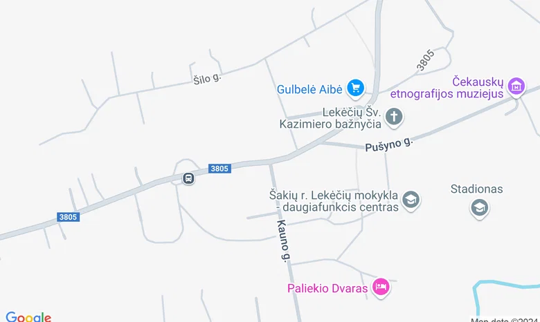 Kaimo turizmo sodyba "Mockynė" žemėlapis