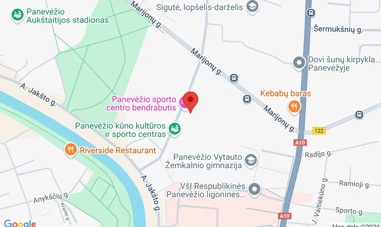 Liepų al. 4, Panevėžys žemėlapis