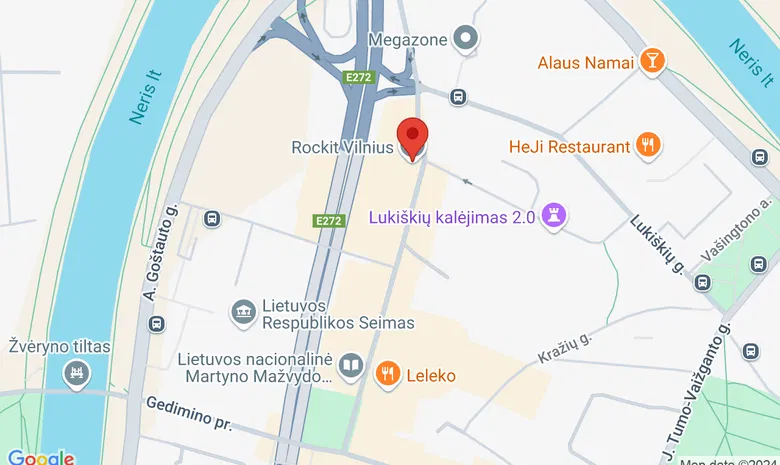 Rise Vilnius žemėlapis