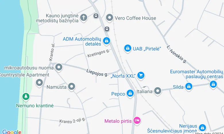 Berlin’o Bistro žemėlapis