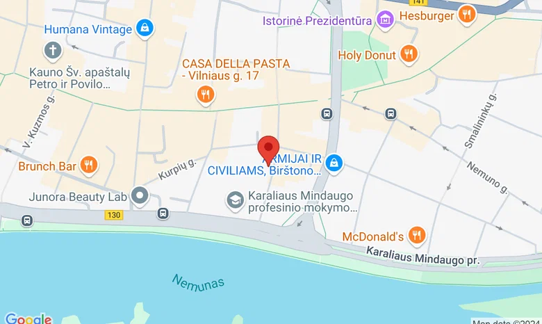 2½ Obuolio  žemėlapis