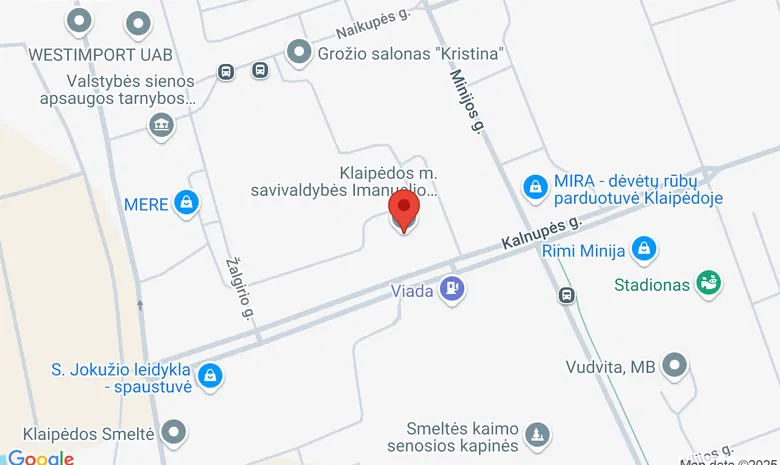 Kalnupės biblioteka / Klaipėdos miesto savivaldybės Imanuelio Kanto viešoji biblioteka  žemėlapis