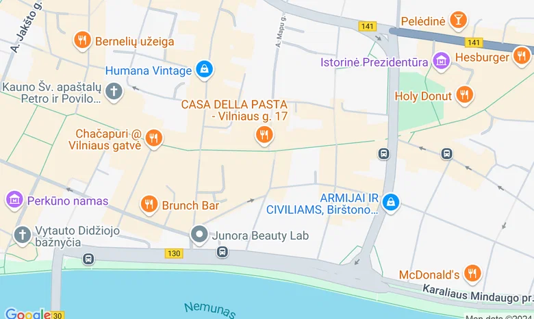 Beatričės šokių ir laisvalaikio studija žemėlapis