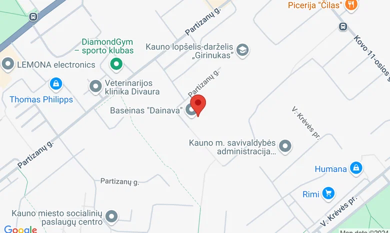 VDU „Atžalyno“ progimnazija žemėlapis