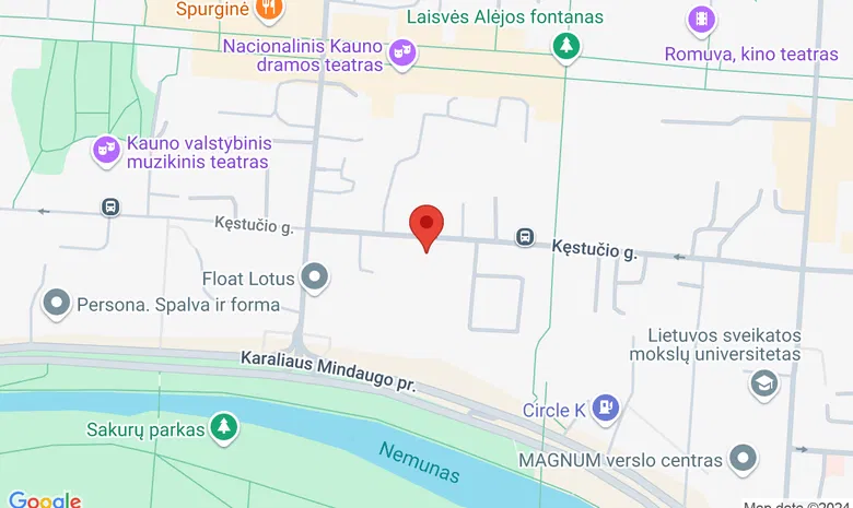 Kęstučio 59, Kaunas žemėlapis