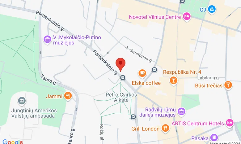 Pamėnkalnio g. 3-27 žemėlapis