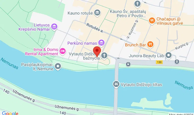 Juozo Tumo-Vaižganto butas-muziejus žemėlapis
