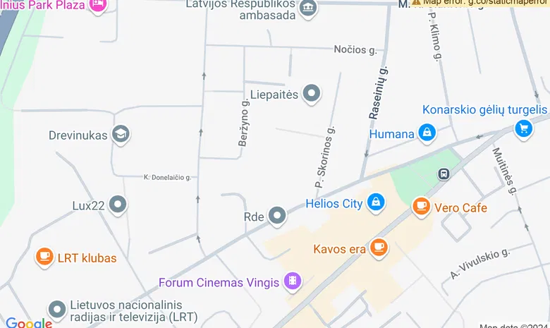 Jogos, pilates ir šokių studija „Farfalla“ žemėlapis