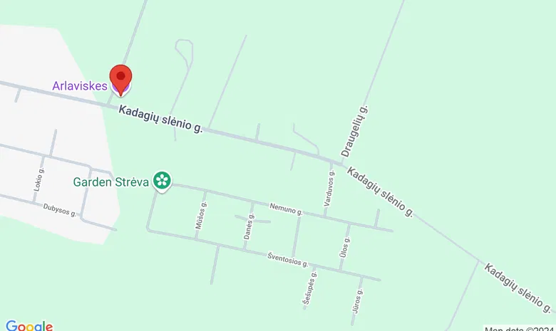 Arlaviškės žemėlapis
