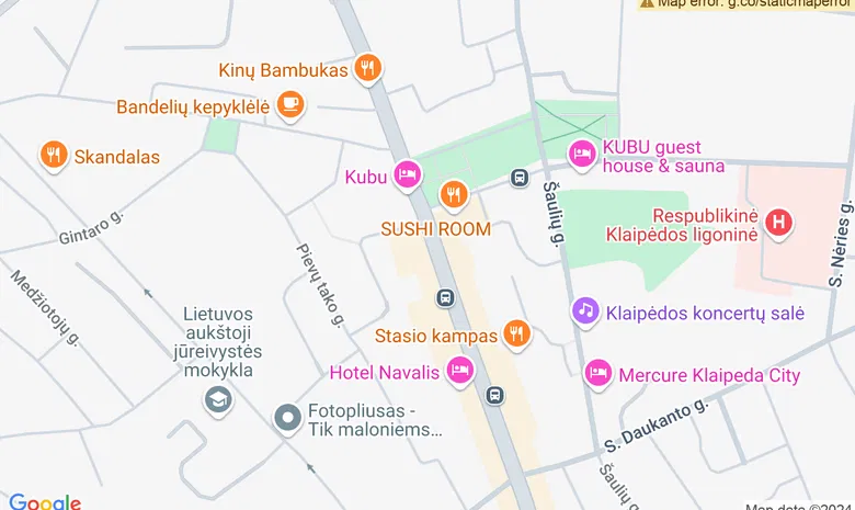 Šokių ir laisvalaikio centras „Rueda“ žemėlapis