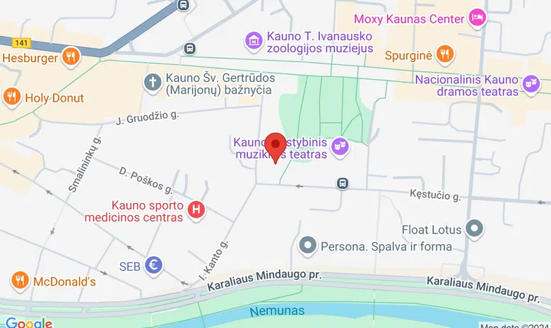 Restoranas Bajorkiemis city Kęstučio g. 86 / I. Kanto g. 18, Kaunas žemėlapis