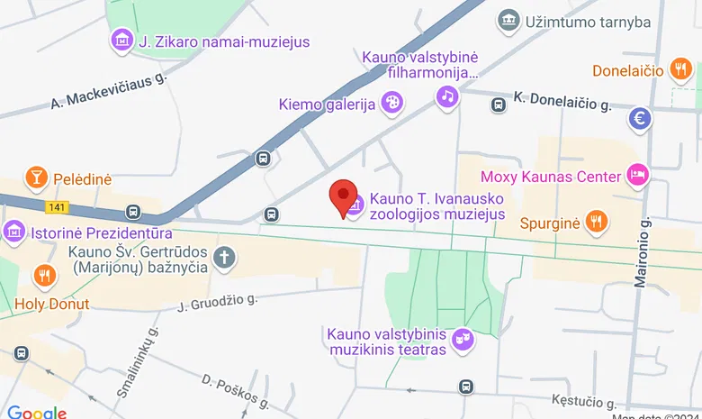 Knygynas "Knygų alėja" žemėlapis