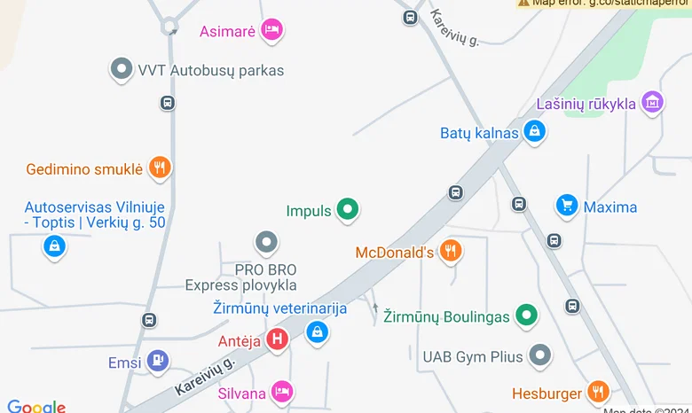 Exotic Spa žemėlapis
