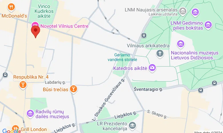 Azia SPA - Rytų masažo namai žemėlapis