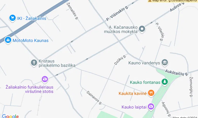 AUŠROS SPA namai žemėlapis