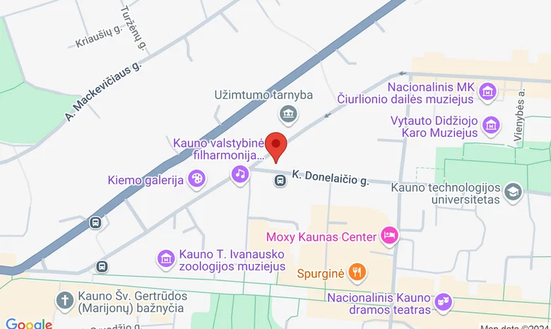 Donelaičio g. 78, Kaunas žemėlapis