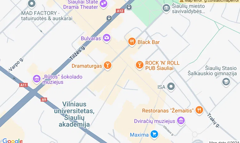 IQ zona žemėlapis
