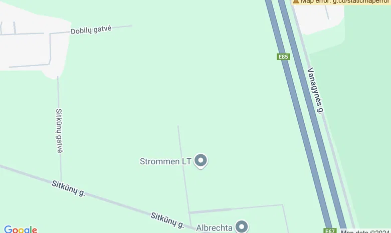 Žuvies patiekalų kavinė "Šaminė" žemėlapis