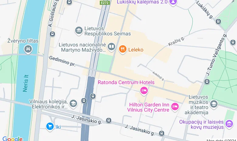 SPA Vilnius  žemėlapis