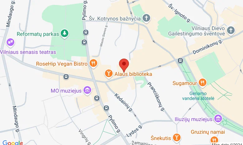 Žmogaus studijų centras žemėlapis