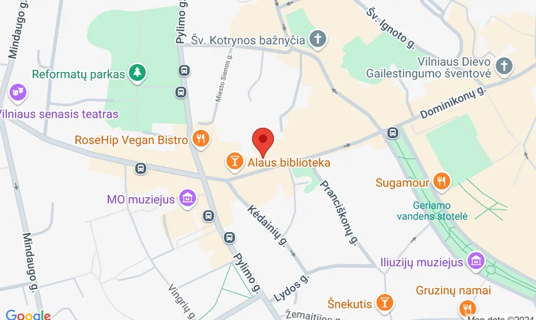 Trakų g. 8, Vilnius žemėlapis