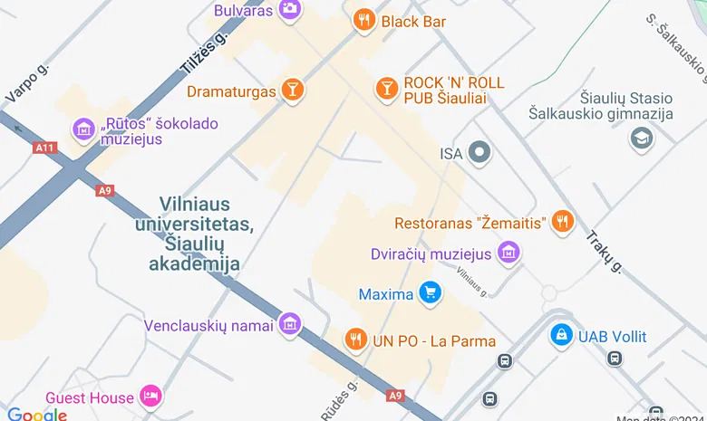 Pataja žemėlapis