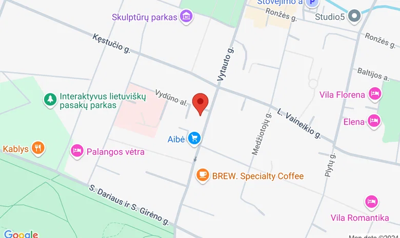 RAMYBĖS galerija žemėlapis