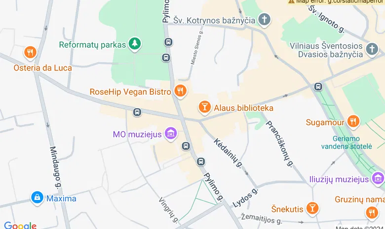 Cult klubas žemėlapis