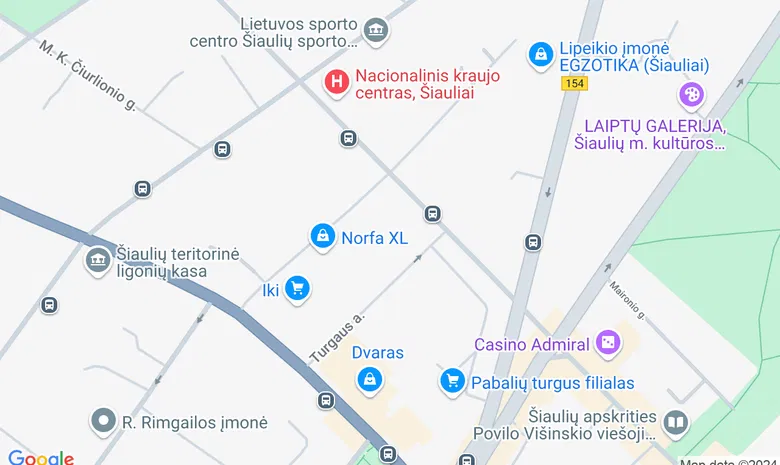 Aušros muziejaus edukacijos centras žemėlapis