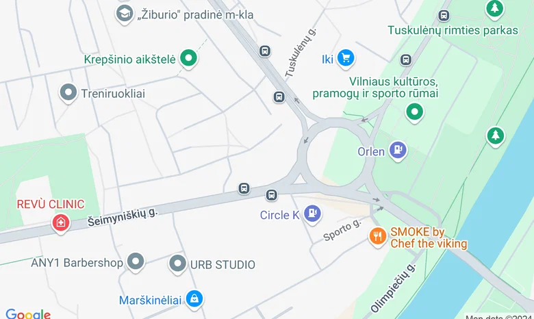 AIKIDO AIKIKAI CENTRAS (šalia IKI Minskas), Šeimyniškių 44, Vilnius žemėlapis