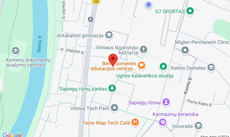 Saugomų teritorijų nacionalinis lankytojų centras žemėlapis