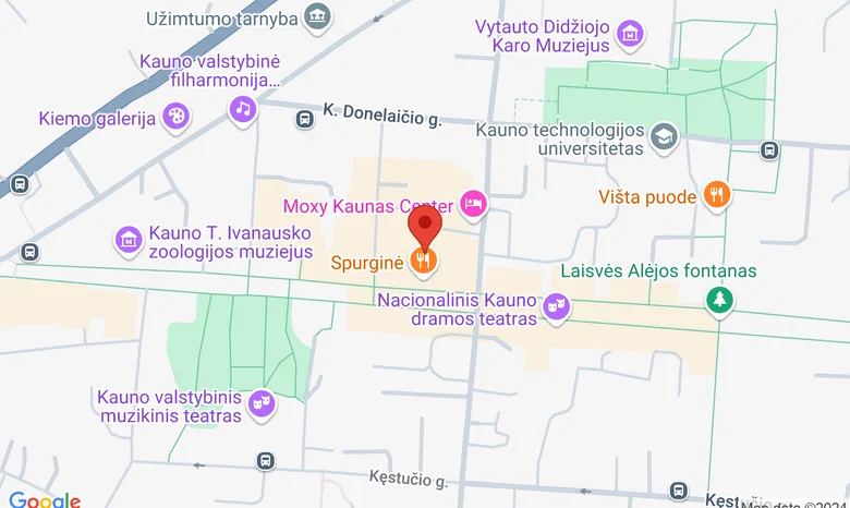 Laisvės al. 84b, Kaunas žemėlapis