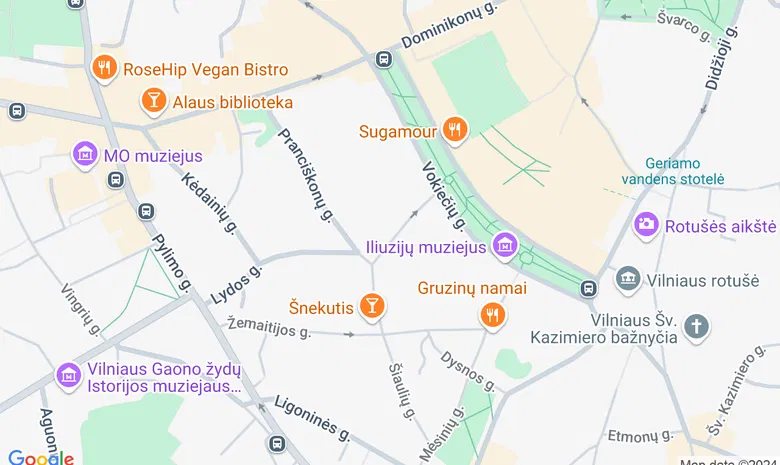 Rytų masažo namai „Azia Spa“ žemėlapis