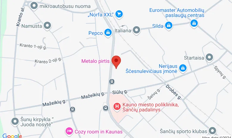 Vaikų kūrybiškumo ugdymo studija "Kuria vaikai" žemėlapis