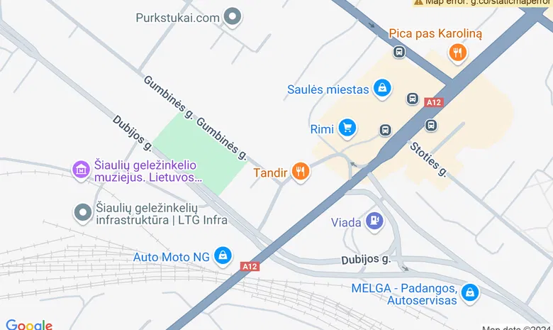 Aronija SPA žemėlapis