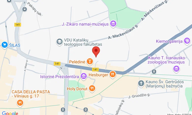 Centras InLT; Šv. Gertrūdos g 18A žemėlapis
