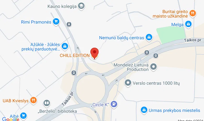 Chill Edition - 	RESTO-BARAS žemėlapis