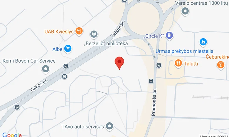 T.Masiulio jaunimo mokykla, II aukštas. žemėlapis