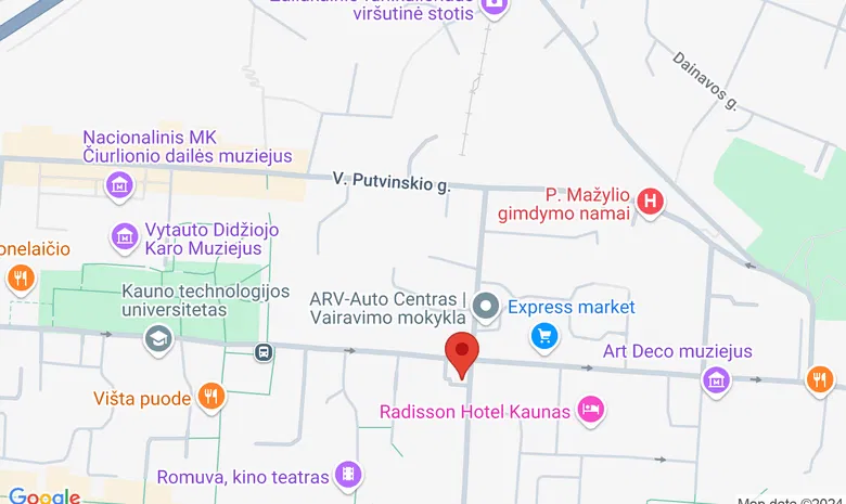 Vingiu Dubingiu kiemelis žemėlapis