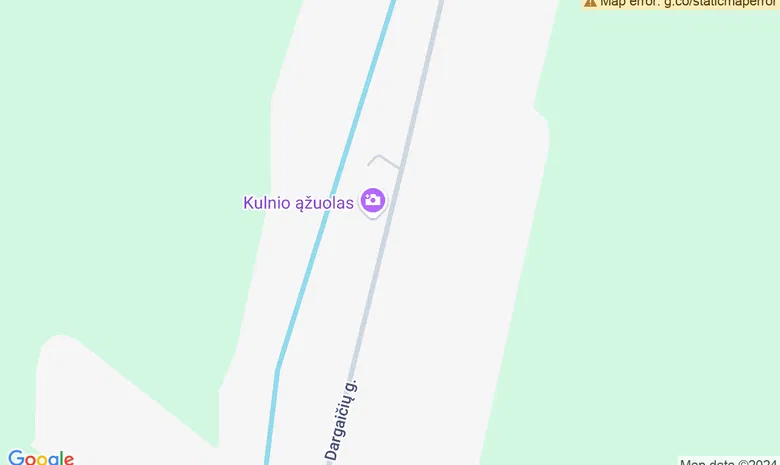 Dargaičių etnografinis kaimas žemėlapis