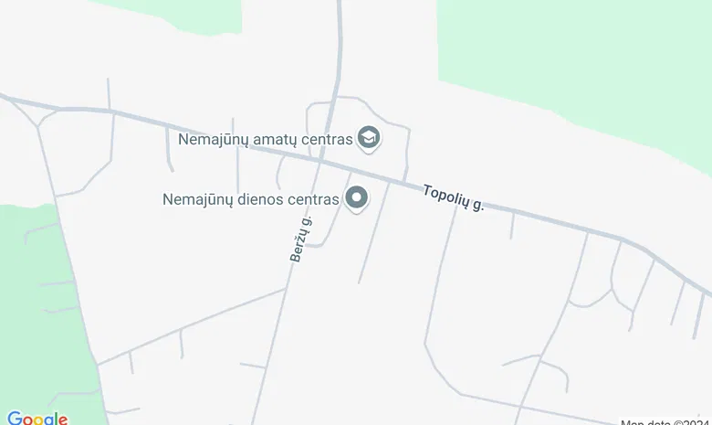 Birštono viešosios bibliotekos Nemajūnų filiale žemėlapis