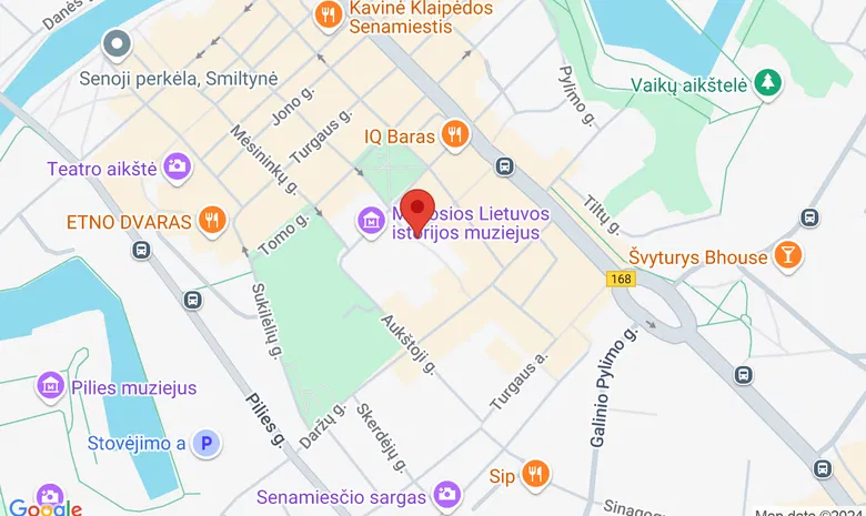 Klaipėdos galerija žemėlapis