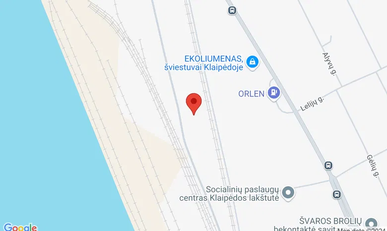 Nemuno g. 2, KLAIPĖDA žemėlapis