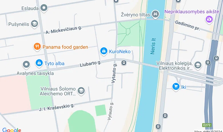 BIOCOS academy žemėlapis