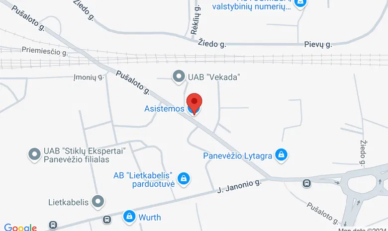 UAB "Automatikos Sistemos",  Pušaloto g. 108A, Panevėžys. žemėlapis