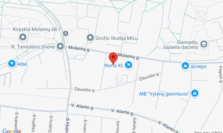 Naktinis Tbilisis žemėlapis