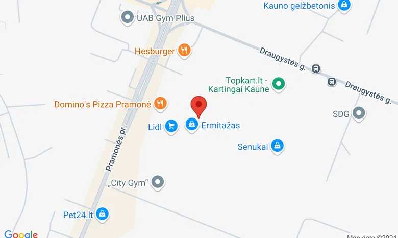 Pramonės pr.6 žemėlapis