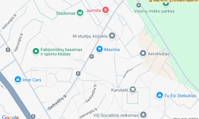 Laisvalaikio centras šeimai „7mūzos“ žemėlapis